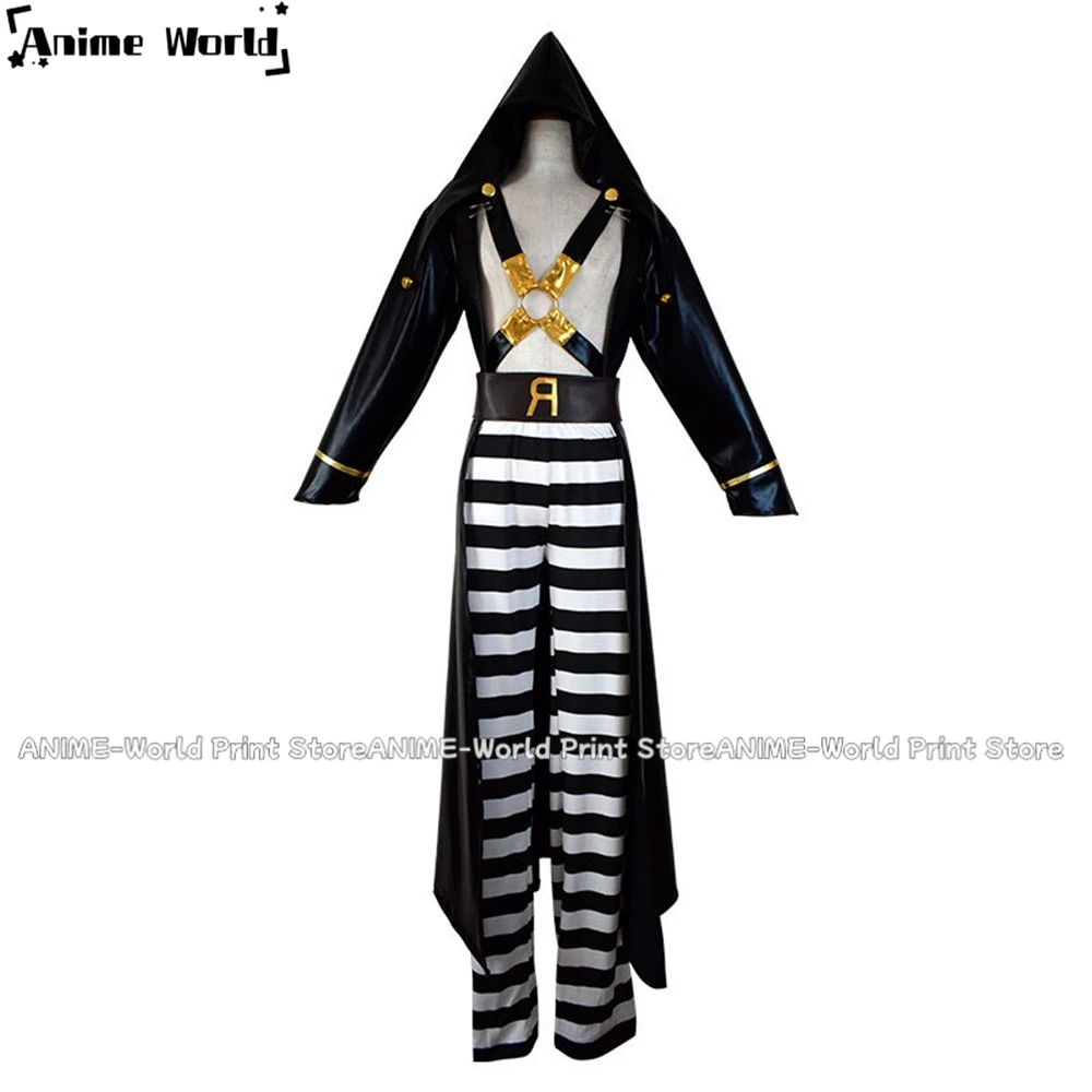 

《Custom Size》Unisex Anime Cos Risotto Nero Cosplay Costumes Outfit Halloween Christmas Uniform Suits