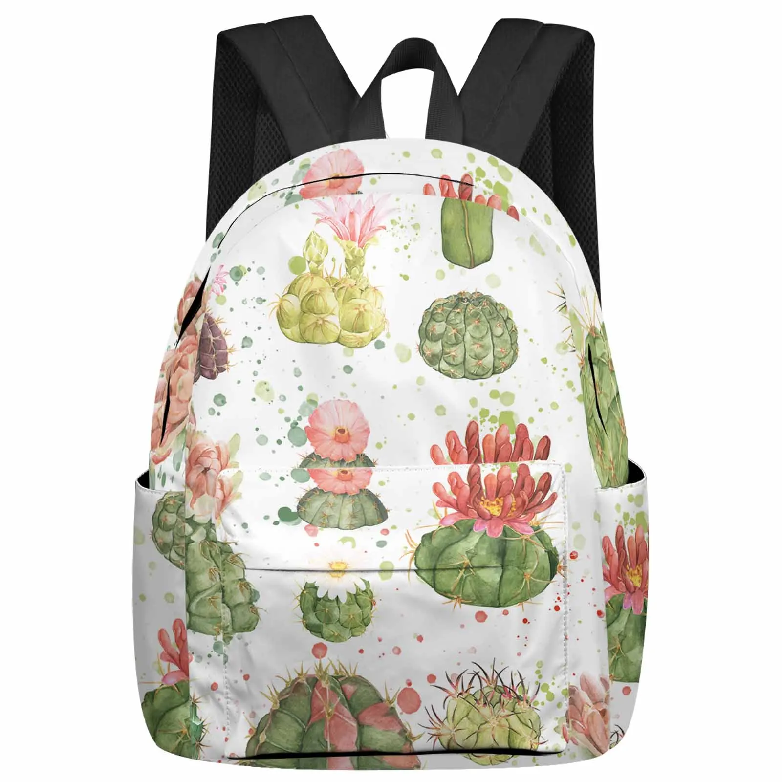 

Summer Tropical Palm Leaf Watercolor Large Capacity Backpack Men Laptop Bags High School Teen College Girl Student Mochila