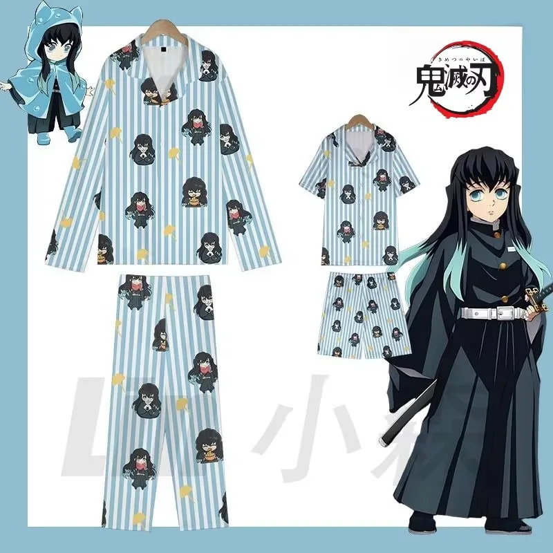 conjunto-de-pijama-com-tema-de-demon-slayer-muichiro-tokito-para-homens-e-mulheres-com-calcas-de-manga-comprida-e-calcoes-de-manga-curta-roupa-de-dormir-roupa-de-estar-em-casa