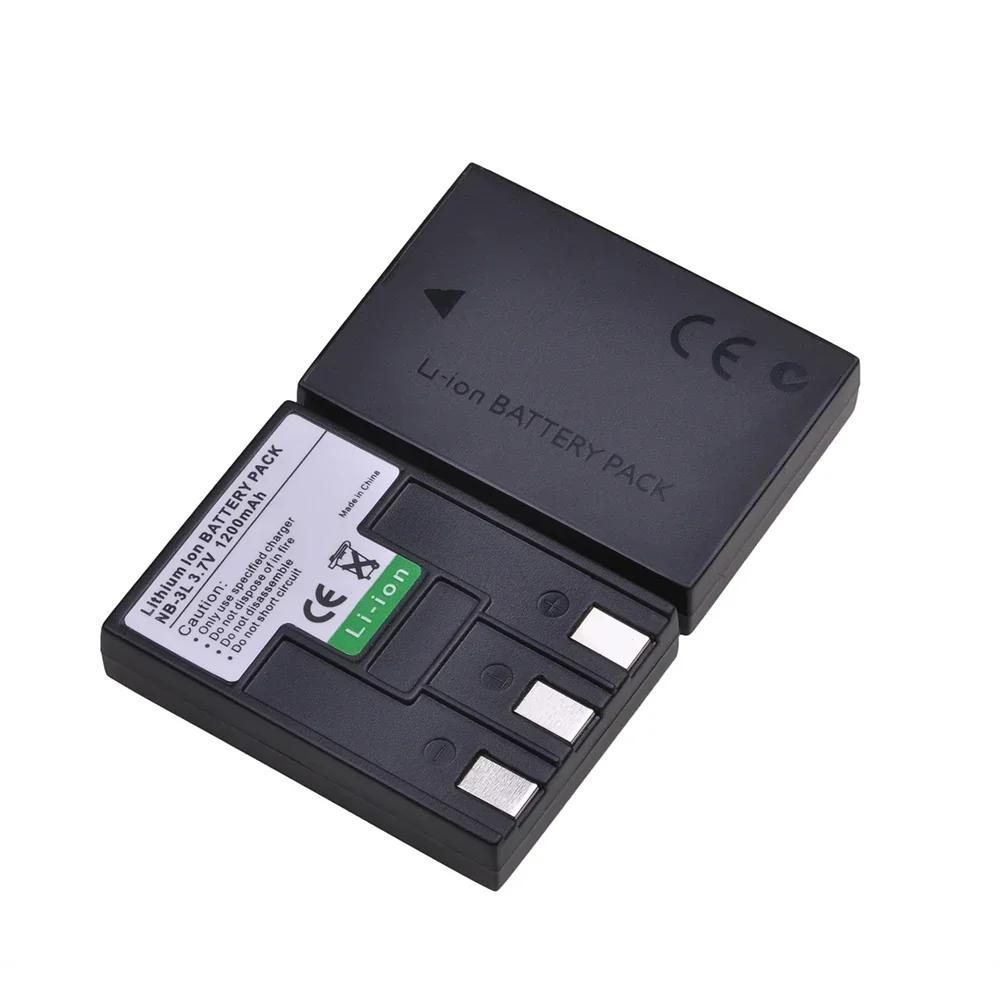 1200mAh NB 3L NB-3L NB3L Camera Battery Bateria for Canon IXUS IIS SD110 IXY i2 i5 S700 750 700 IS IIS SD20 PC1114 PC1060 110