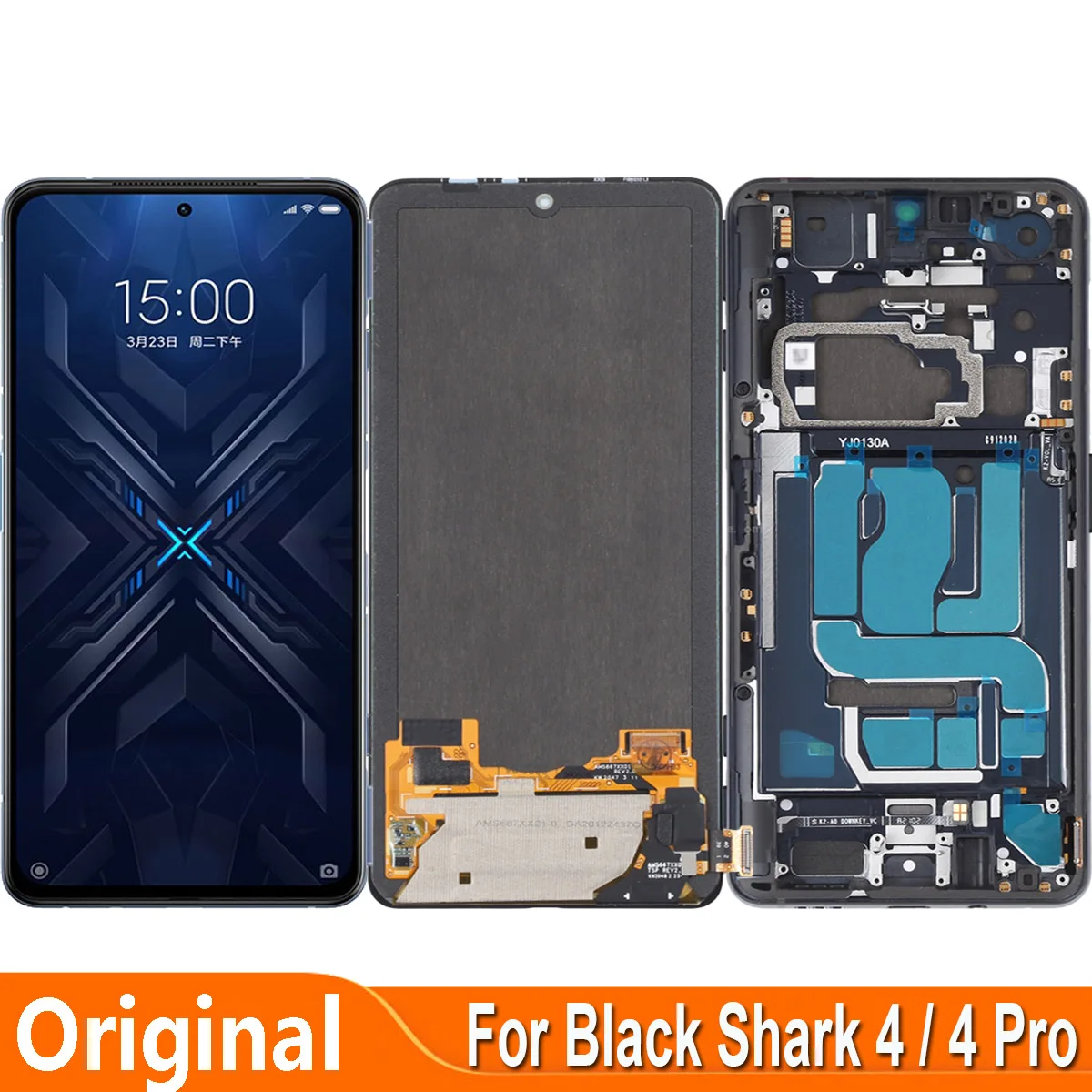 For Xiaomi Black Shark 4 Pro SHARK PRS-H0 SHARK PRS-A0 SHARK KSR-A0 Display LCD Touch Screen Digitizer Assembly