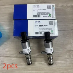 2Pcs Camshaft Cam Control Solenoid Valve For Chevy Cruze Aveo Orlando Sonic Astra Pontiac G3 Vauxhall Opel Mokka Astra 55567050
