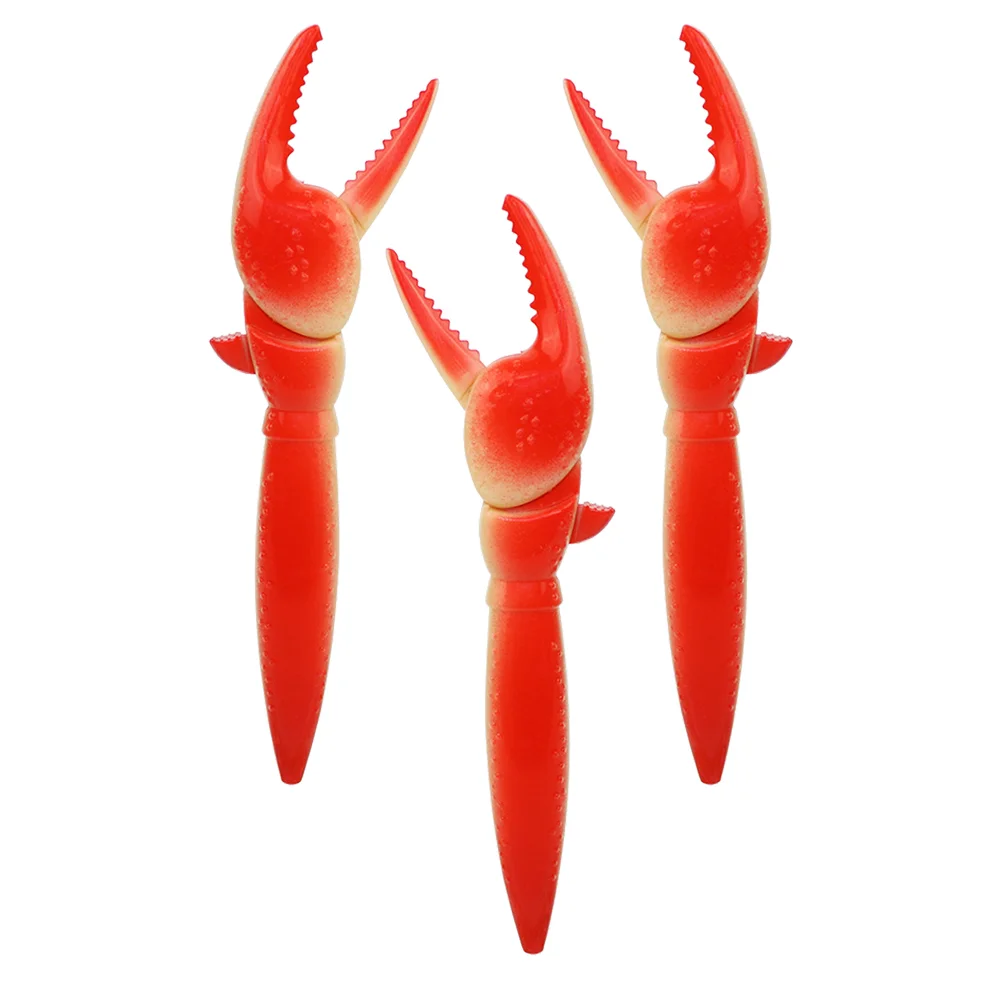 3 Pcs Signing Pen Lobster Claw Ballpoint Student Pens Fish Plastic Tip Business Signature