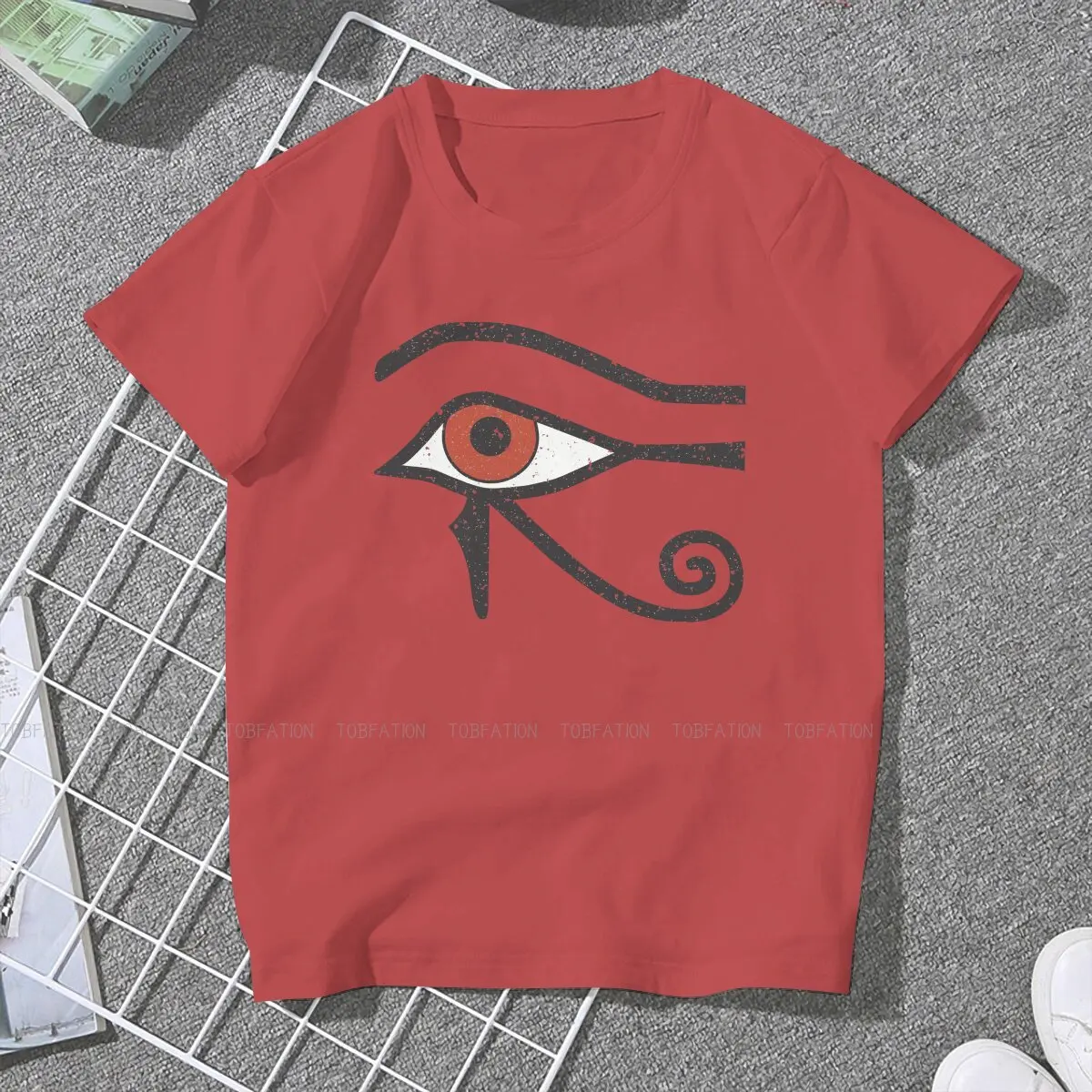 Eye of Horus Symbol of Protection Classic  TShirt For Women Egyptian Ancient Egypt Culture Cute Lady T Shirt Soft Print