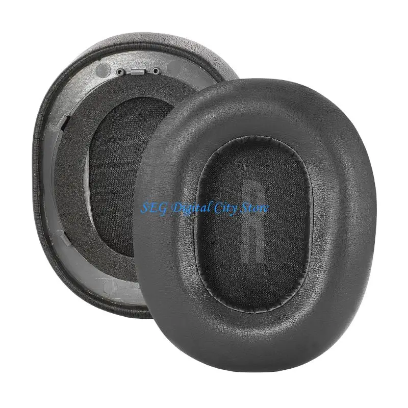 

U75B 1Pair Protein Leather Soft Ear Pad Ear Cushions Cover for H1i Headphones Sponges Earmuffs Headsets Sleeve