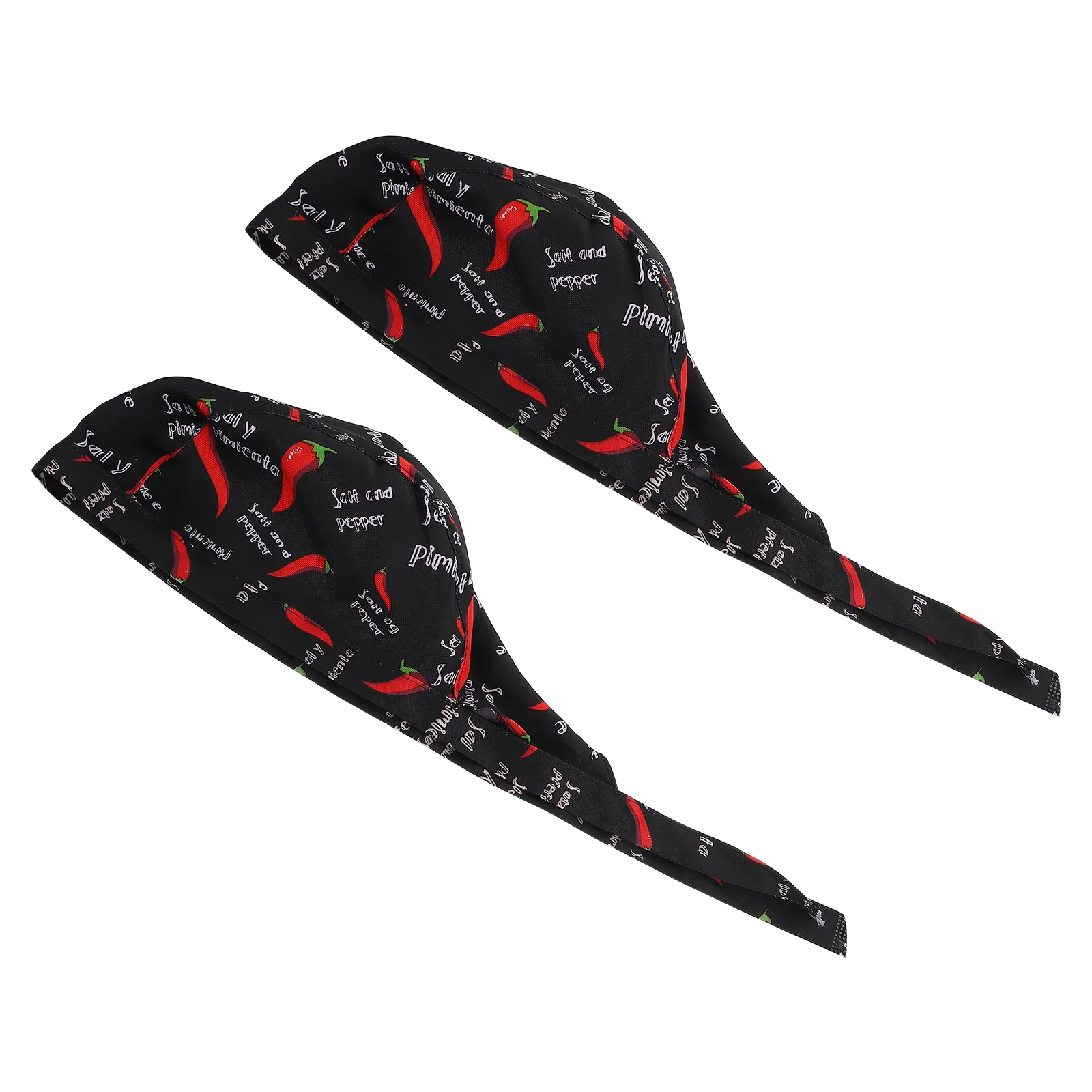 2 pezzi cofano per uomo cappelli Chef Bandana cameriere nastro turbante cucinare Pirate Catering Caps Red Skull women's