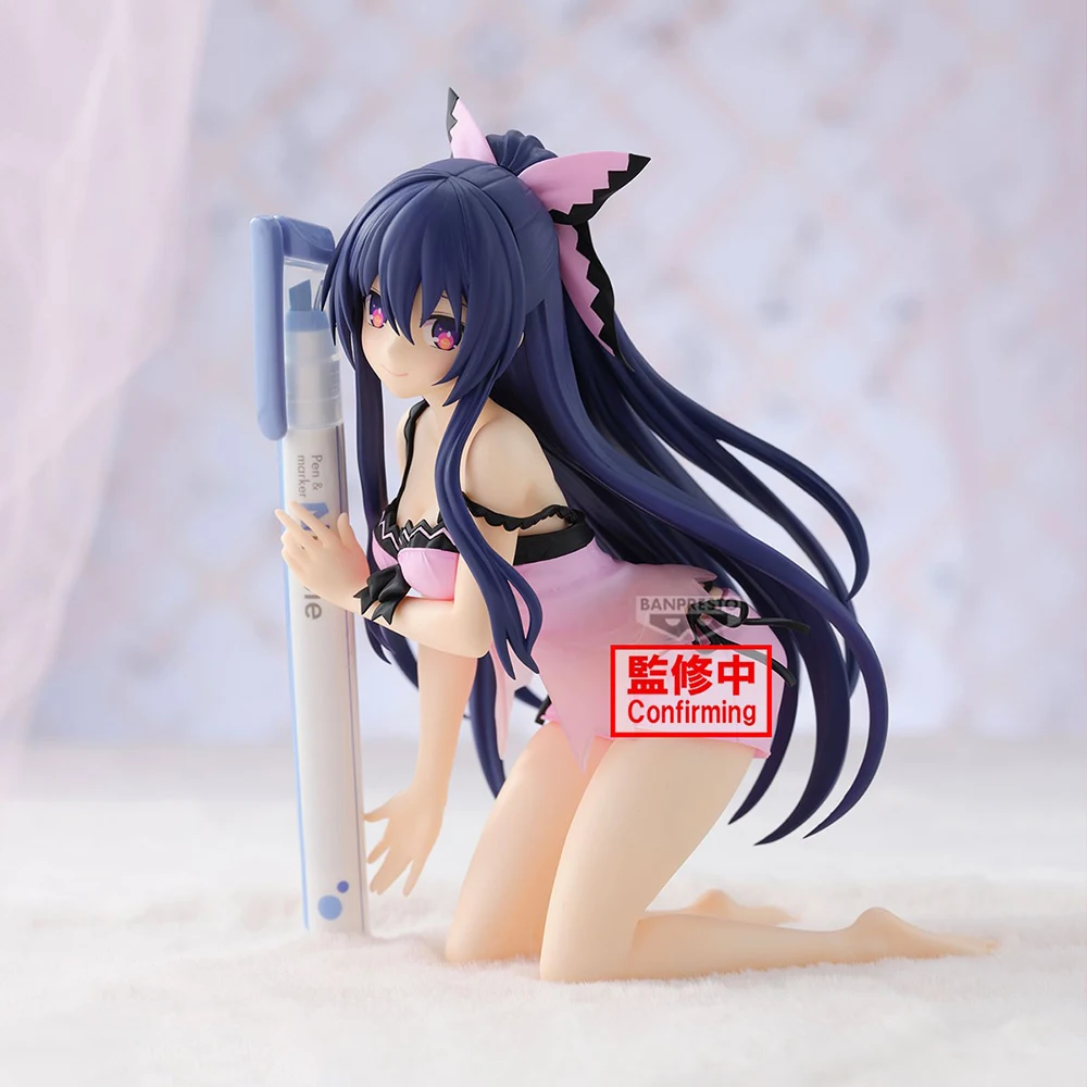 100% оригинальные духи Bandai Banpresto PenLife! Date A Live Yatogami Tohka Аниме Фигурка Коллекция фигурок Гаражный комплект