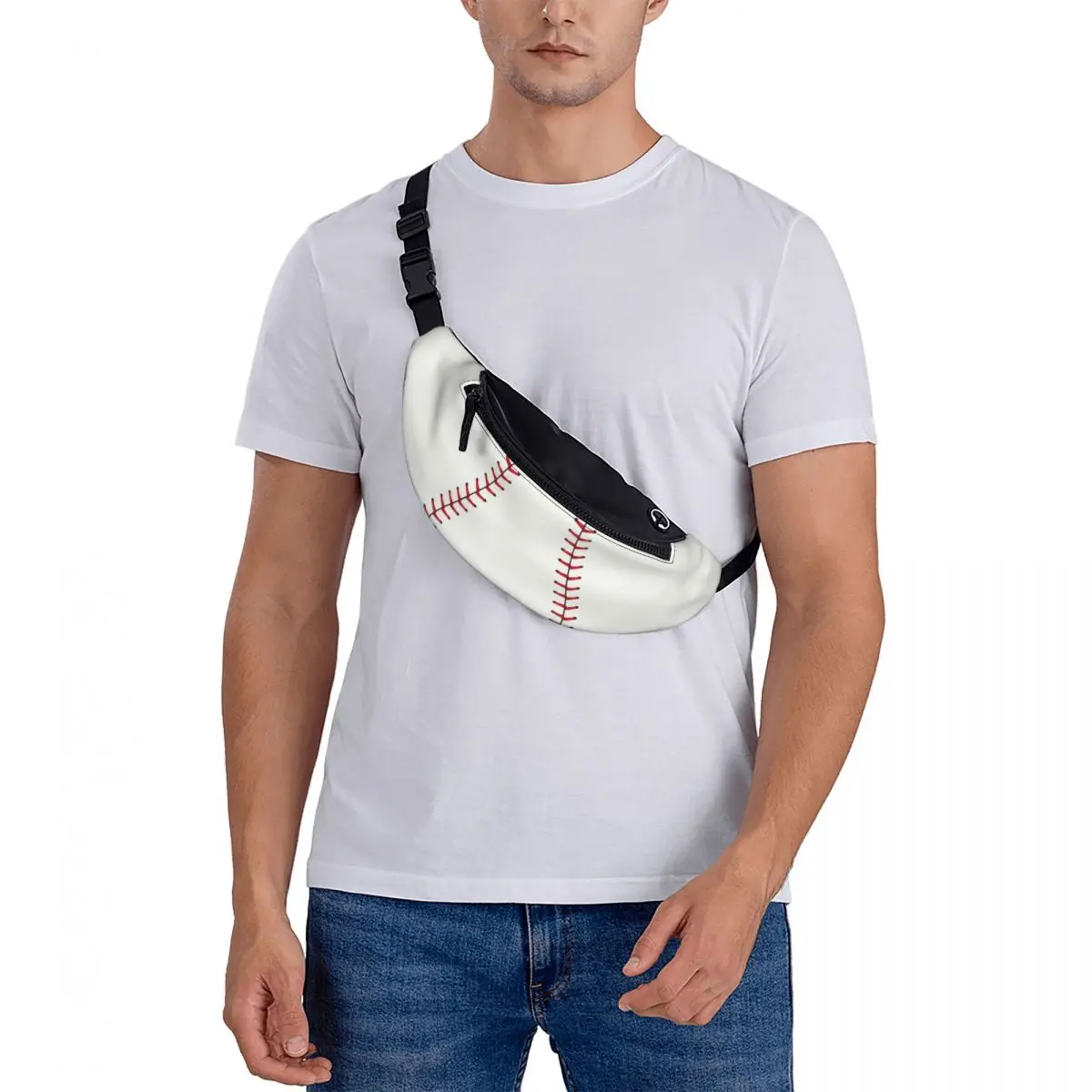 Cool Softball-riñonera de encaje de béisbol para hombre y mujer, bolso de cintura cruzado para viaje, bolsa de dinero para teléfono