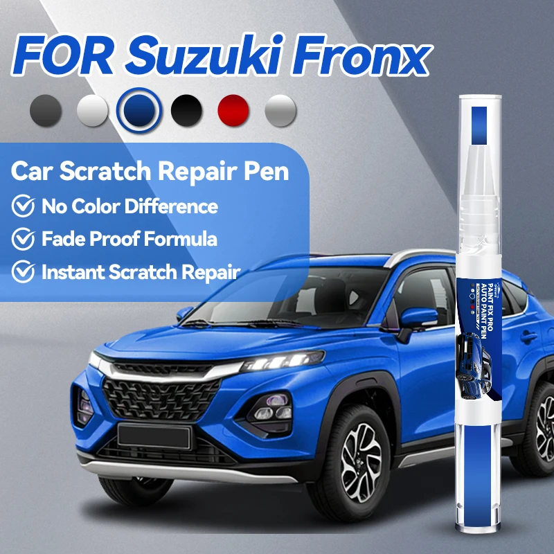

Специализированный карандаш для ремонта автомобильной краски для Suzuki Fronx 2023-2025: аксессуары для устранения царапин, белый ZHJ, черный ZJ3, бронзовый.