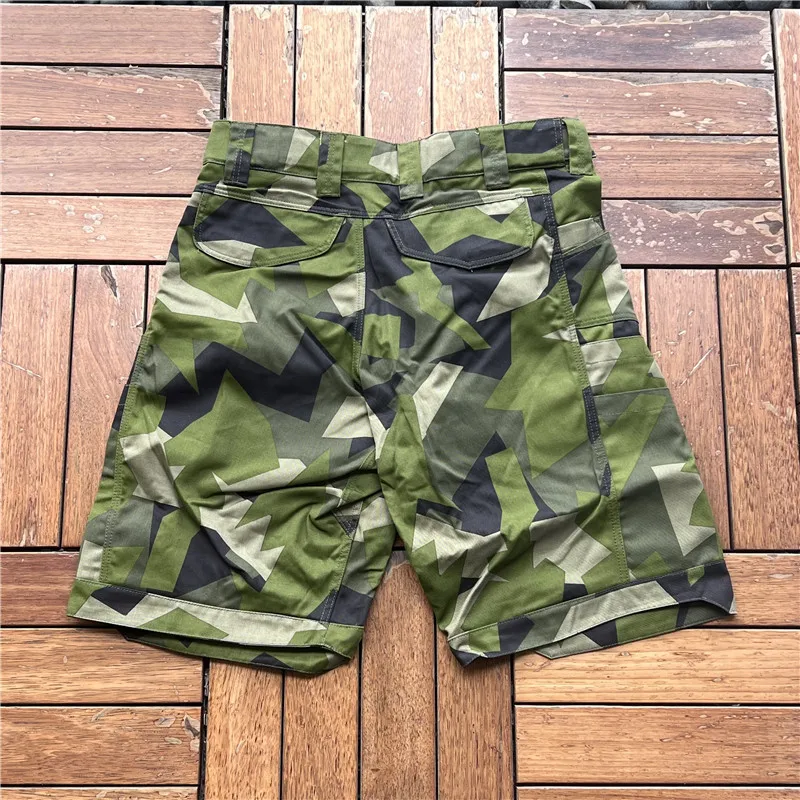 Swedish M90 Geometric MC Cargo Tactical Shorts Summer Men'S Assault Pant AR Style Shorts