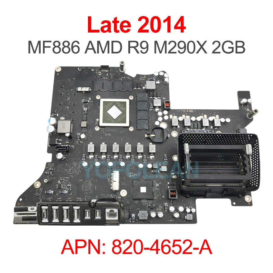 Original A1419 Motherboard 820-3299-A 820-3481-A 820-4652-A 820