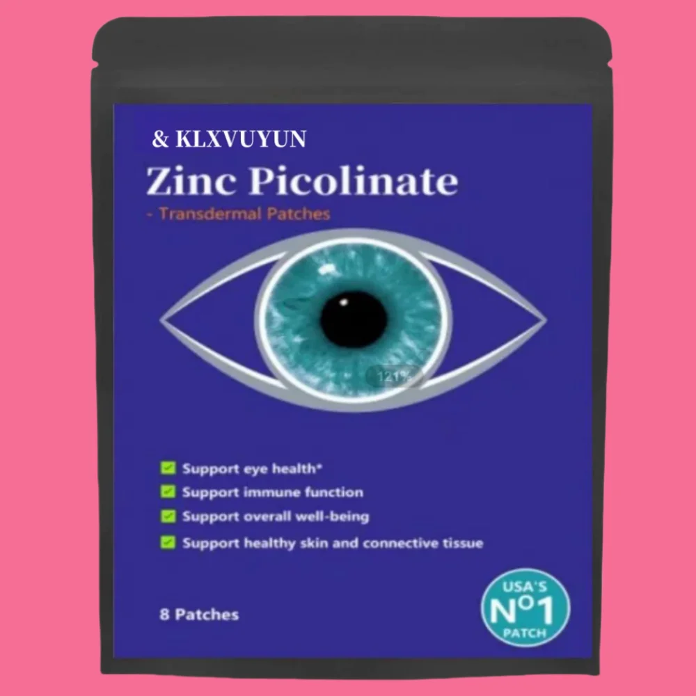 Zinc Picolinate - Well-absorbed Zinc Supplement For Growth And Immune Function - Transdermal Patches Made In Usa