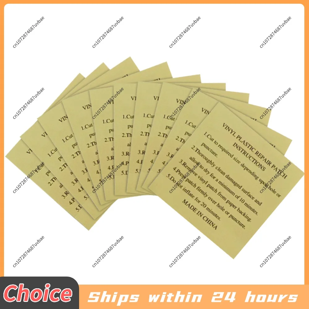 10-50PCS Heavy Duty PVC Repair Patch 5x5cm For Inflatables Boat Mattress And Pool Emergency Puncture Fix Tool Waterproof Sticker