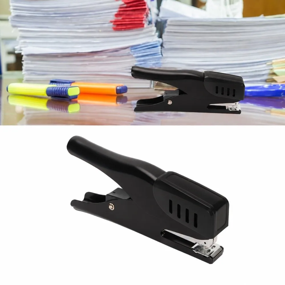 25 Sheet Capacity Plastic Shell Hand Stapler Compact Size Multi Colors Paper Stapler Metal Stapling Head Ergonomic Shape