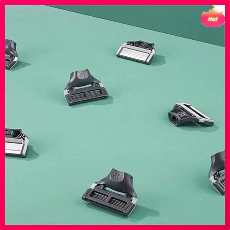 

8X подходит для мужских бритвенных головок Harrys, сменные головки для бритв, ручные лезвия для бритвы