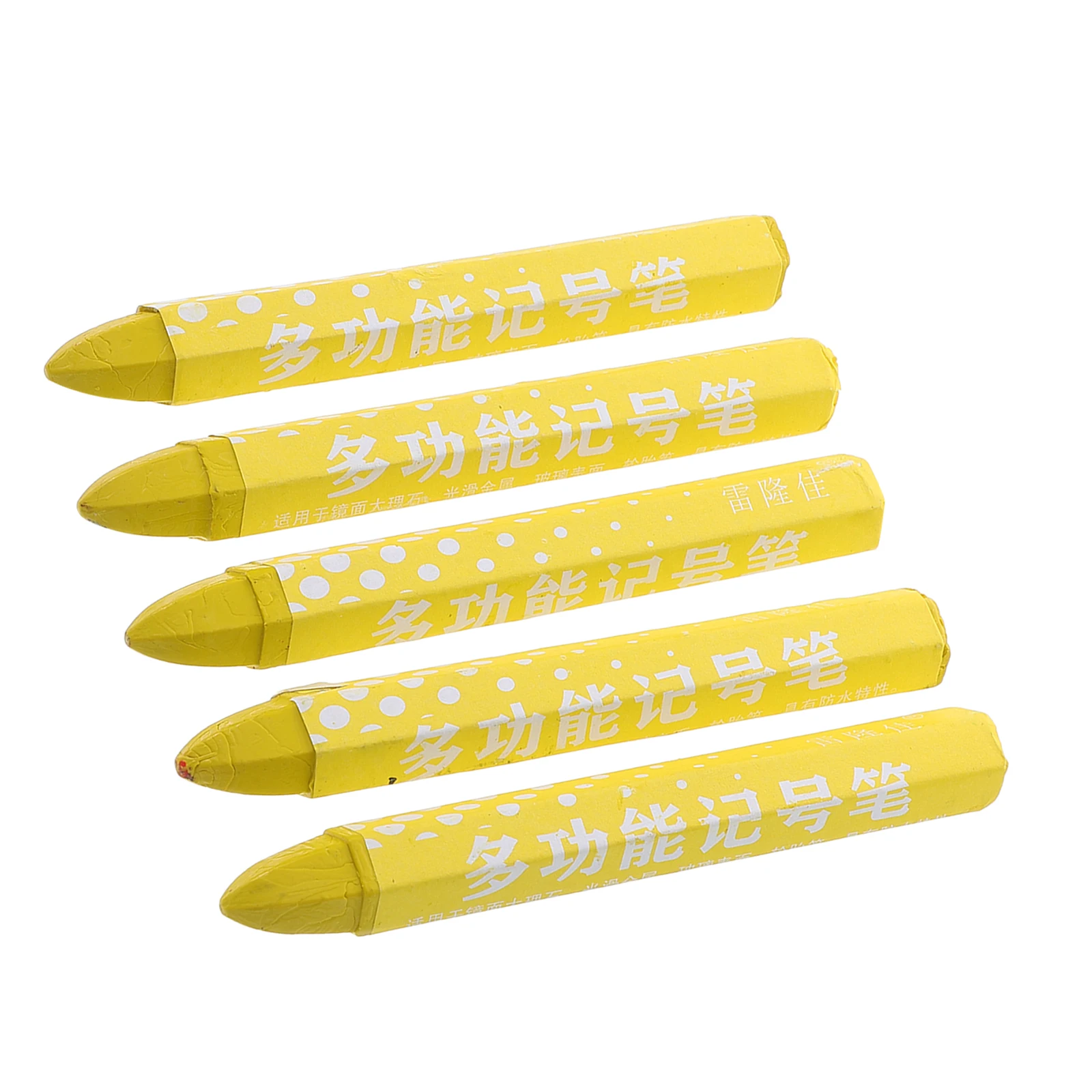 

5 pcs Bike Motorcycle Crayons Yellow Golden Pen Pen Marker Crayon Paint Tire Golden Marker Chalk Teaching Tools