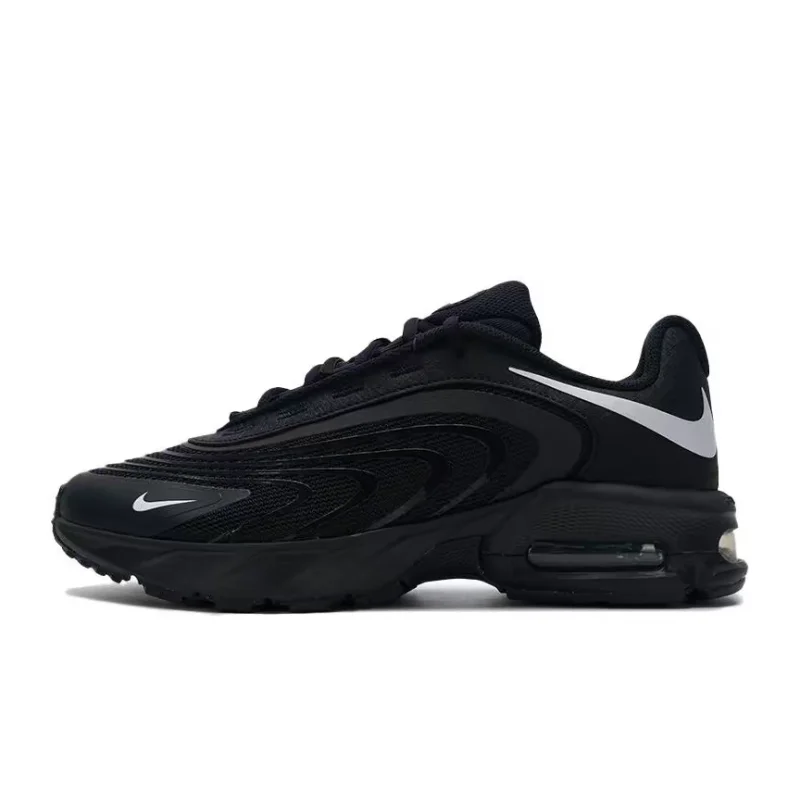 Nike Air Max Fire Comfortable Sports Wearable Lightweight Breathable Low-top Casual Shoes for Men - Black  IO4510-003