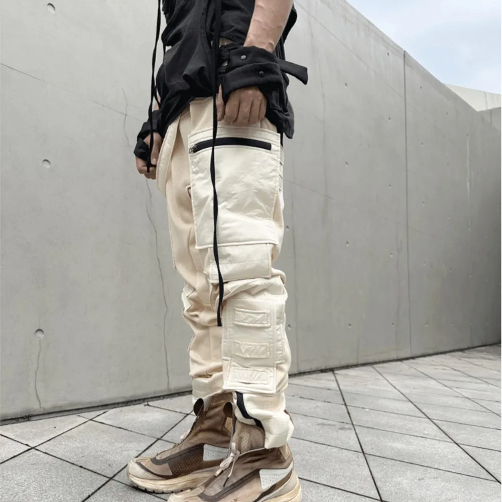 Personalized Wear Fashion Popular High Street Techwear Style Pants Men's and Women's Trousers Casual Pants Overalls