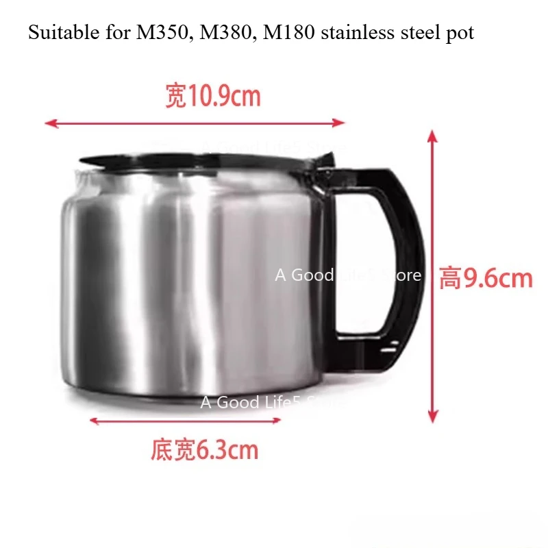 

Apply To Maybaum/M180/M350/M380/M520 Coffee Machine Grinder Glass Pot Filter Drip