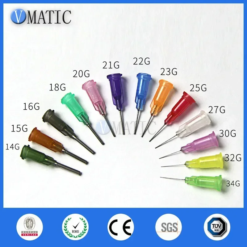 ‌Bulk 1000pcs 14G-34G Luer Lock Blunt Needles | 0.5