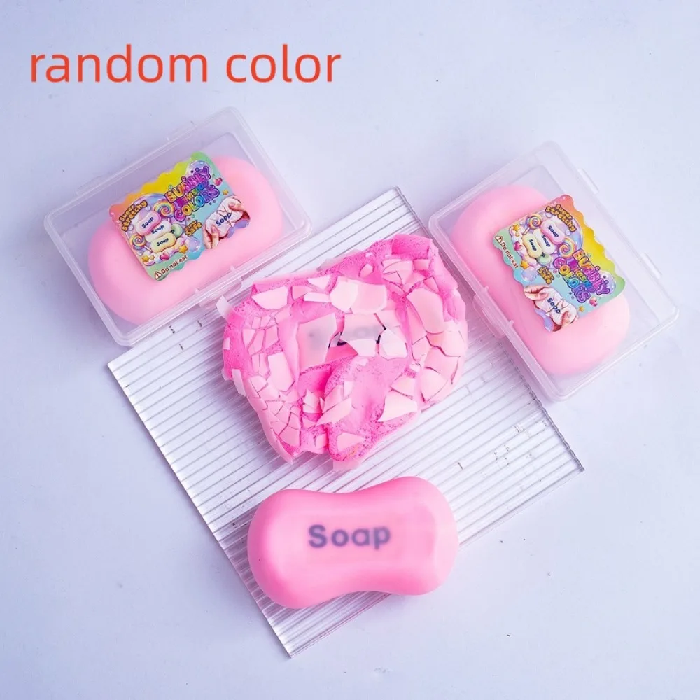 Cookie Wax Cracking Squeeze Satisfying Sound Non-bounce Crunch Squishy Toy Handmade Butter Soap Crispy Feel Squishy