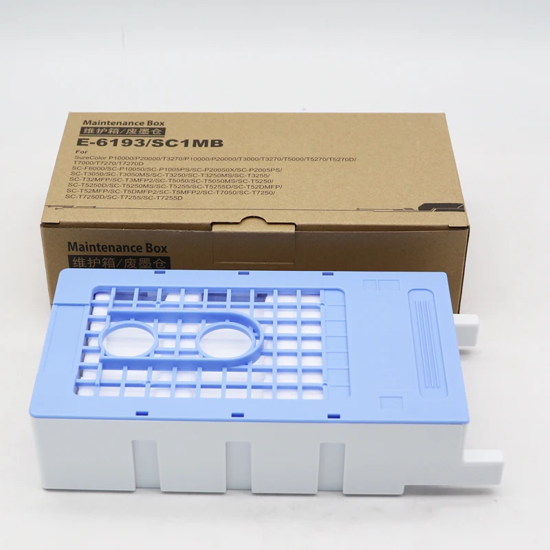 C13T619300 Compatible T6193 SC1MB Maintenance Box For Epson SureColor F6000 T3000 T5000 T7000 P10000 P20000 T3050 T5050 SC-T7050