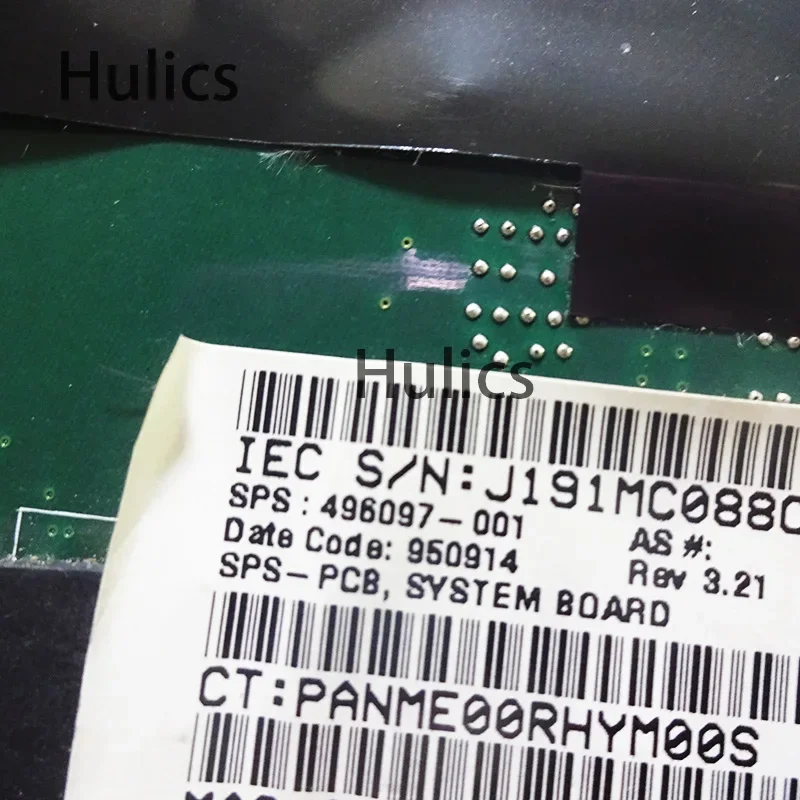 Hulics Used For HP PAVILION DV3000 DV3500 Laptop Motherboard 496097-001 DDR2 PM45 MAIN BOARD