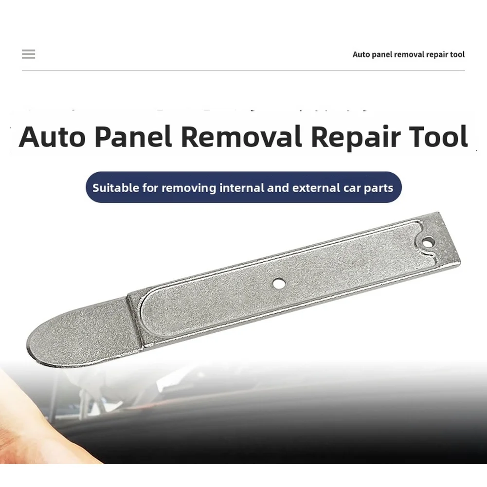 178mm 4140 Steel Auto Panel Removal Tool For Car Interior Exterior Parts Panel Trim Installation Removal Tool Pry Bar Silver