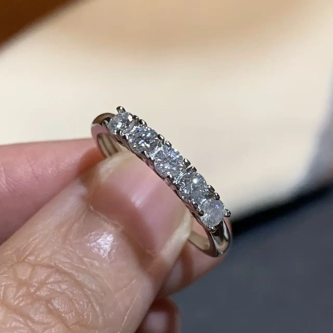 

Кольцо с муассанитом 28,3 мм, регулируемое, женское, ювелирное украшение для женщин, оптовая продажа, высокое качество, винтажный стиль