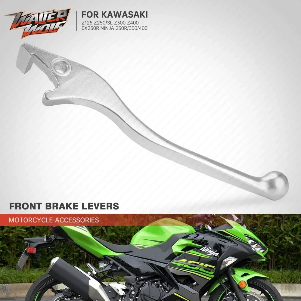 Przednia dźwignia hamulca do motocykli KAWASAKI EX250R NINJA 250R VERSYS 250X300 Z125 Z250 Z300 Z400 Ninja 400 300 Akcesoria Uchwyt
