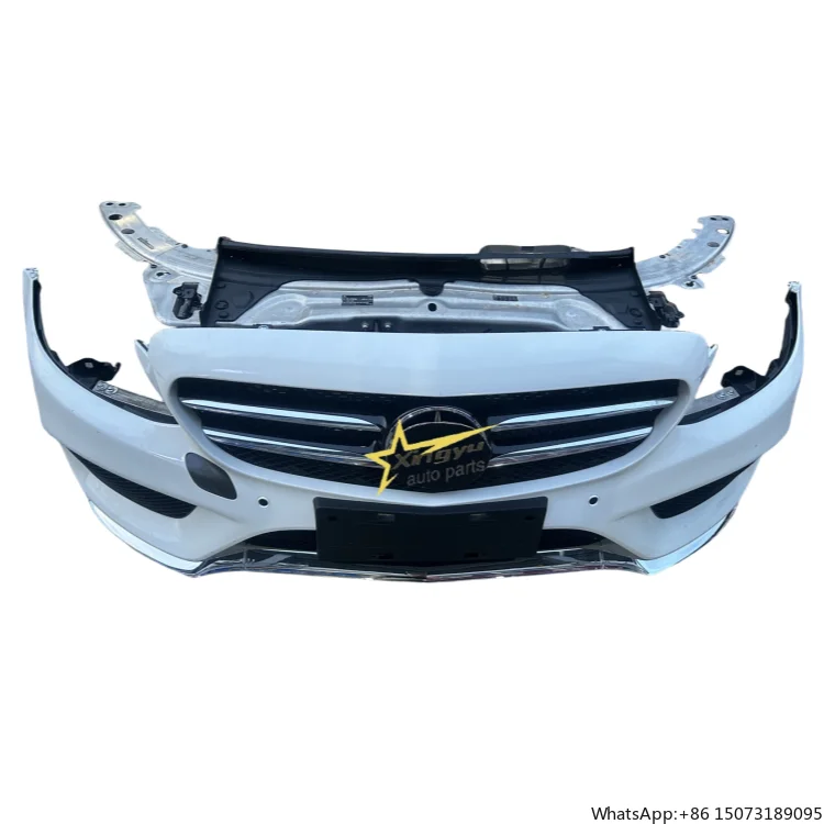 

High Quality ABS Combination for C W205 Front Bumper Grille Radiator Headlights Bumper