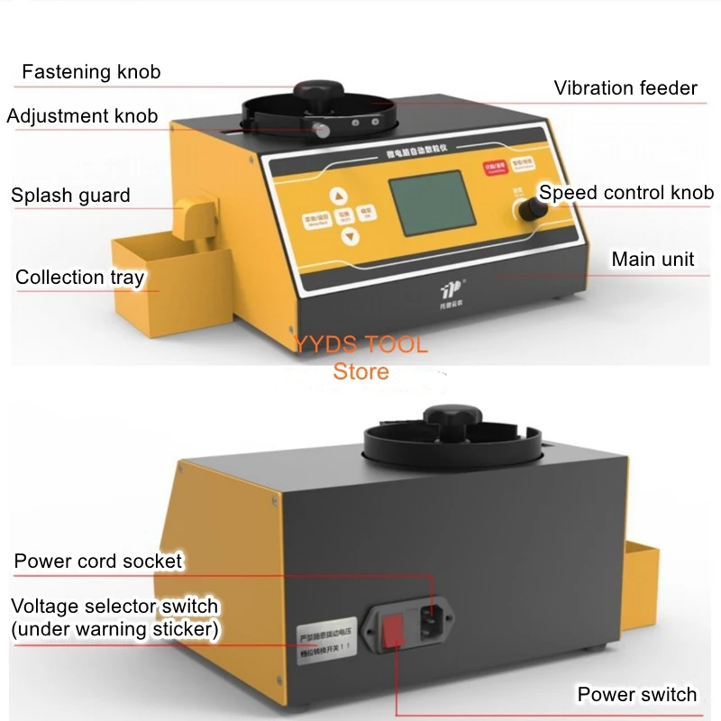 SLY-C Plus Microcomputer-Controlled Automatic Seed Counter for Rice, Wheat, Soybeans, and Other Seeds