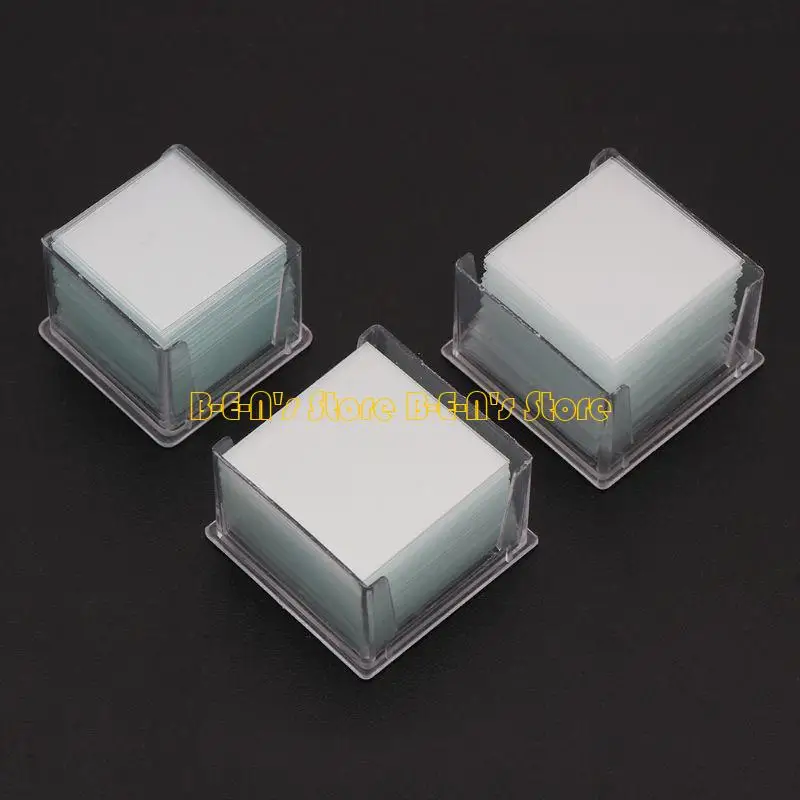 Y1AD Square Microscope Cover Glass Lab Supplies School Education Lab Accessories Tool