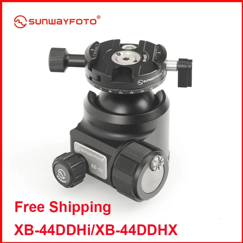 

SUNWAYFOTO XB-44DDHI XB-44DDHX Low-Profile Tripod Head for DSLR Camera Tripode Ballhead Monopod Panoramic Tripod Ball Head