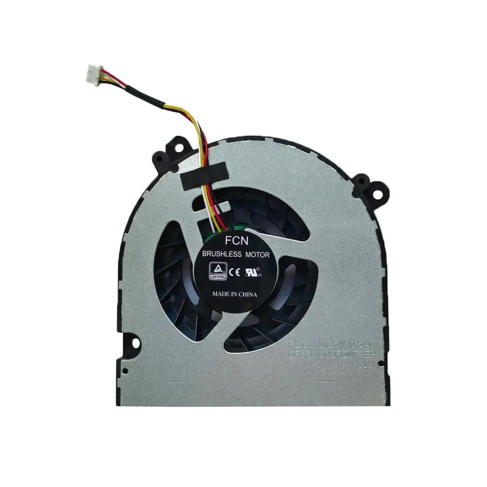 Ventilador de refrigeración para CPU de ordenador portátil, para Hasee TX7 TX8 TX9 GX8 GX9 ZX7 ZX8 TX8-CA5DP TX9-CT5DK N960 N970 FLGQ DC5V