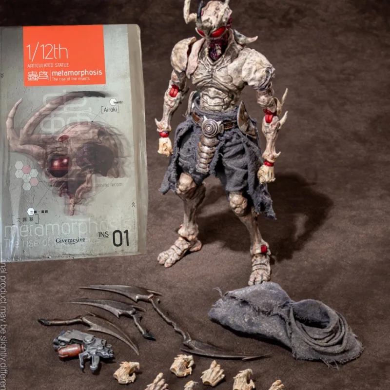 2025 nuevo en Stock Original Giveme5ive Metamorphose-el ascenso de insectos Airoki 1/12 modelo de acción figura modelo de juguete