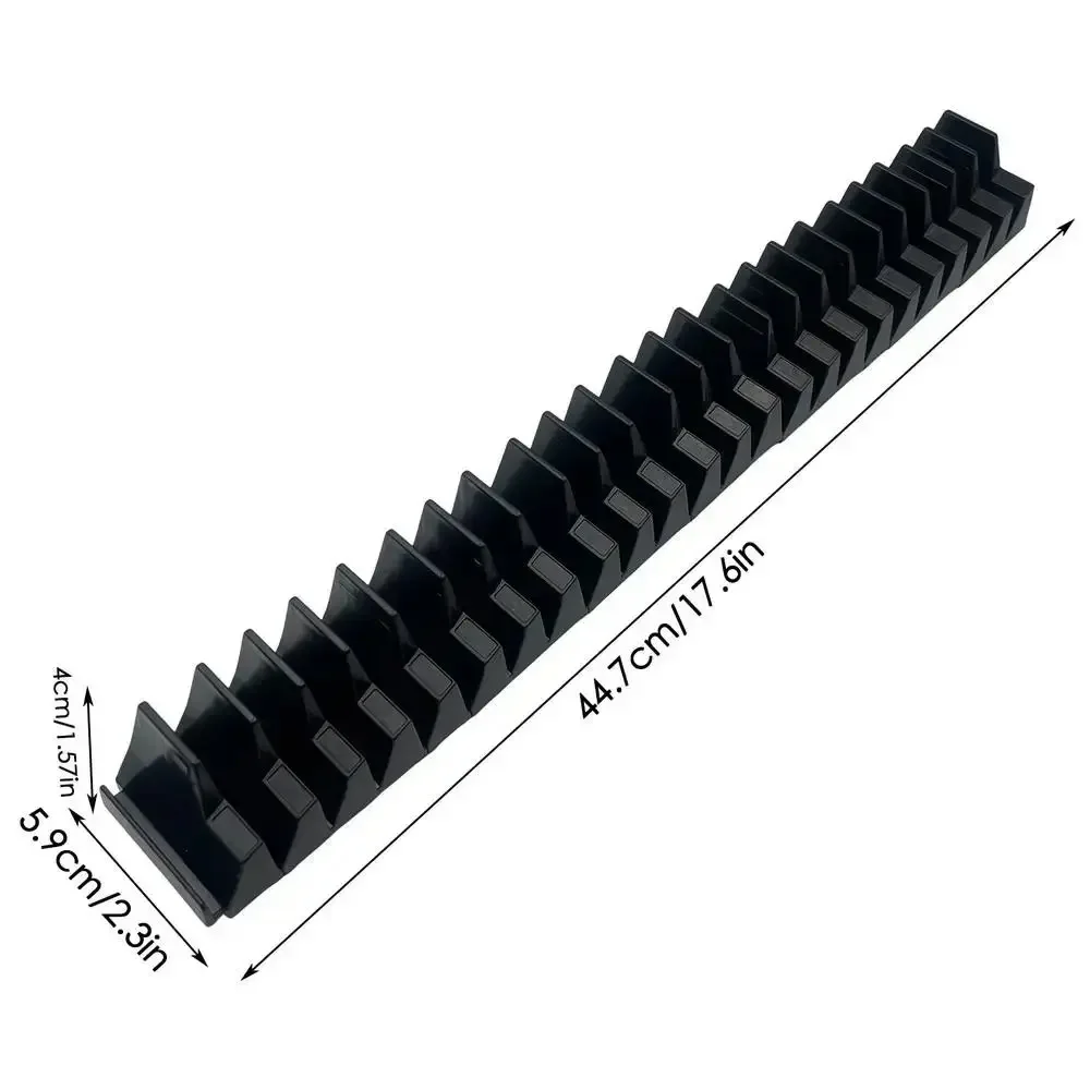 Rack de armazenamento de chave modular de combinação flexível 23 slots Função de montagem magnética Suporte de chave multifuncional Economia de espaço