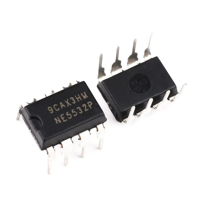 5pcs NE5532P NE5532 NE5532N Audio Operational Amplifier Chip Low Noise Op Amp DIP-8 Direct Insertion