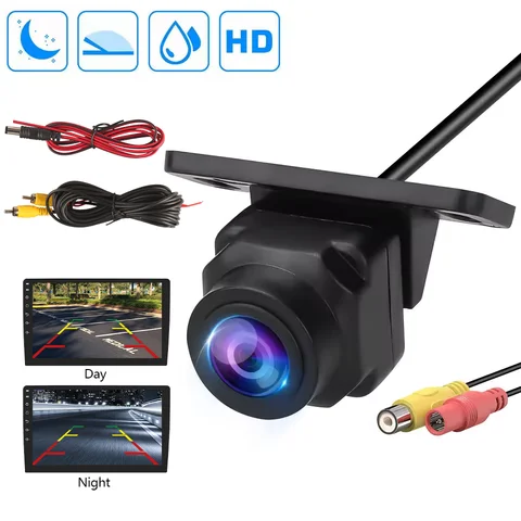 1080P Car Rear View Camera 170° Wide Angle Adjustable Anti-Interference Night Vision Waterproof Auto Parking Backup Camera New