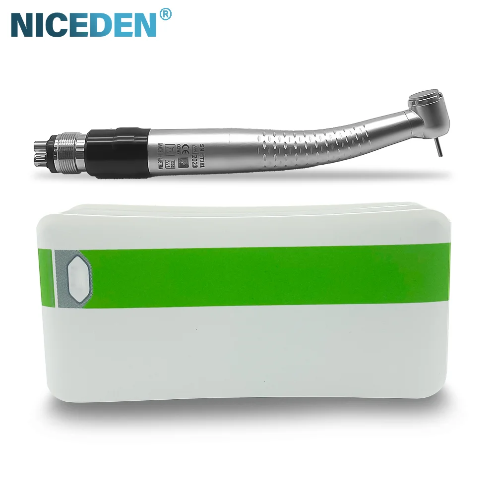 Dental 5 LED Bulb Lights 5 Air Water sprays High Speed Fiber Optic Handpiece 2/4 Holes high speed pen