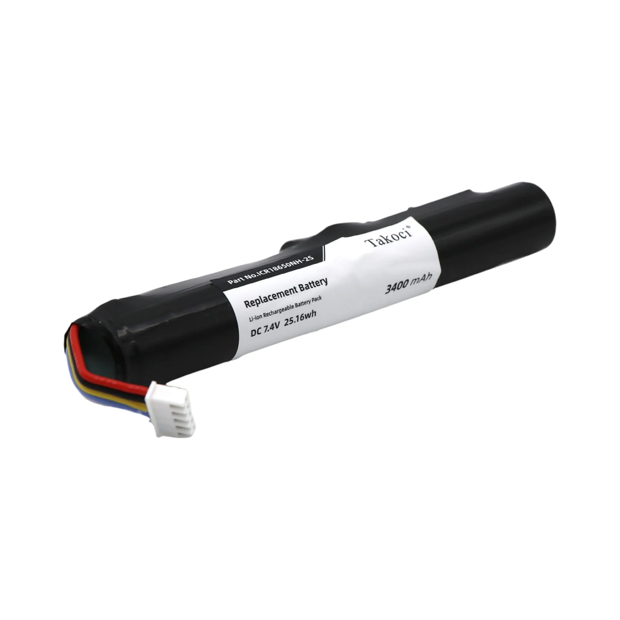 

Replacement Battery 3400mAh for Bang & Olufsen BeoLit 15, BeoLit 17, BeoPlay A2, BeoPlay A2 Active J406/ICR18650NH-2S