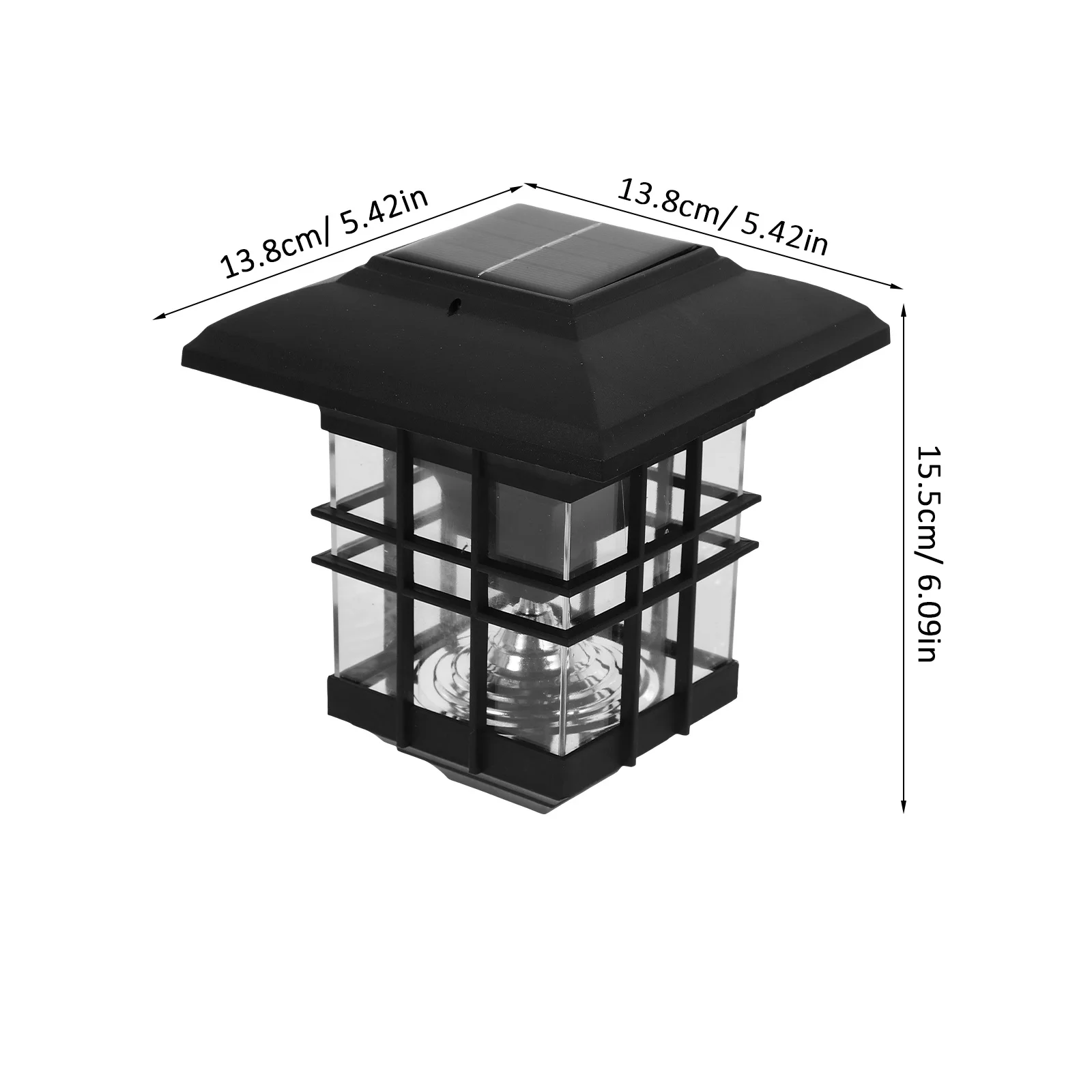 ضوء عمود الطاقة الشمسية في الهواء الطلق 2 في 1 وصمة العار الأرض التوصيل مصباح مقاوم للماء ضوء دافئ حديقة ساحة مسار الإضاءة للخارج