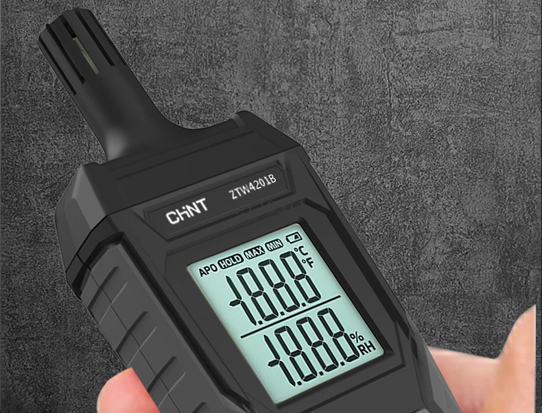 Thermohygrometer High precision multi-function industrial grade temperature and humidity measuring instrument