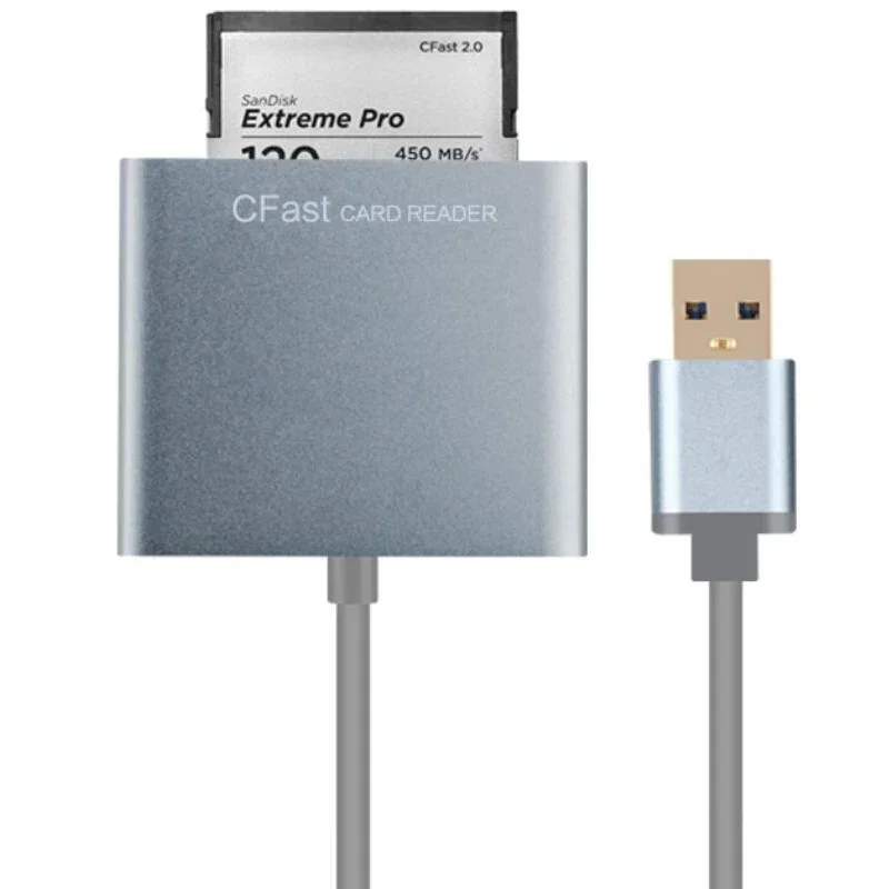 Высококачественный кардридер с USB 3,0 на CFast, адаптер CFast 2,0, кардридер для камеры Canon 1DX Mark II C300 Mark II XC10