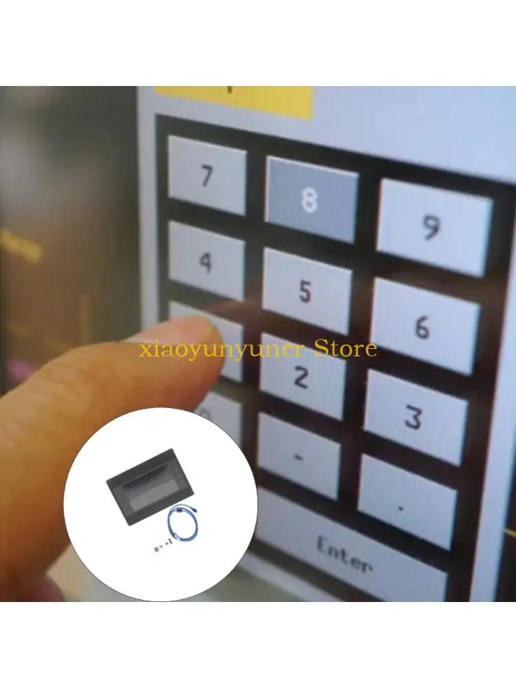 

P9JB High Response Industrial HMIs 043AP 5.5Inch Display IP65 Front Housing RS485 Customizable Port PLC Communication