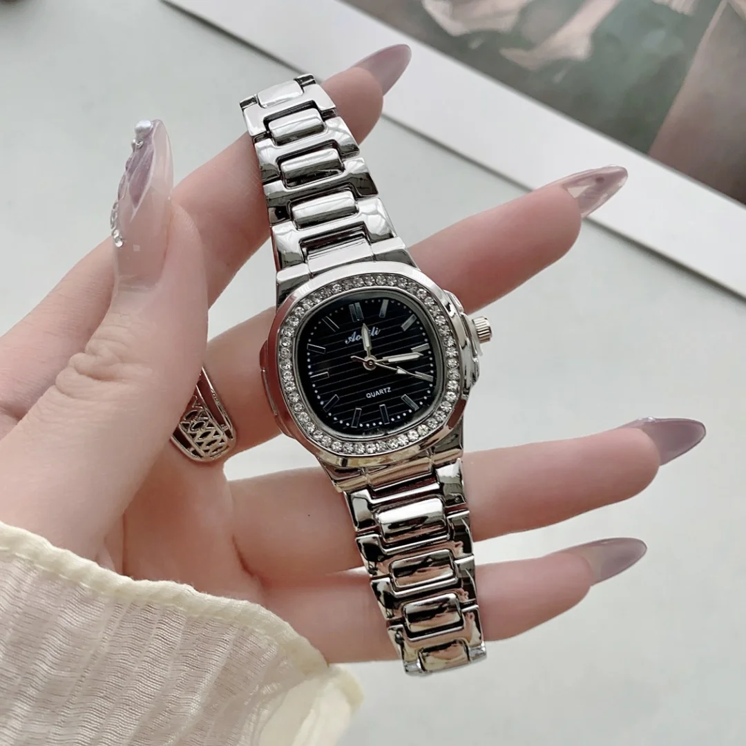 Luxury Square Watch for Woman Fashion Diamond Quartz Women's Watches Business Ladies Wristwatch Clock Female  Reloj Para Mujer