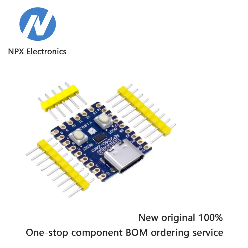 Нулевой микроконтроллер RP2040, совместимый с платой разработки Raspberry Pi PICO, двухъядерный процессор RP2040