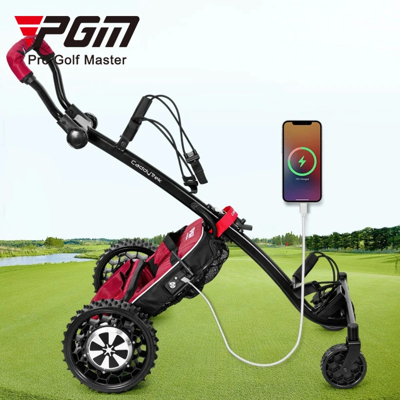 Smart Automatic AI Golf Trolley Remote Control Electric Golf Trolley Cart 4wheel