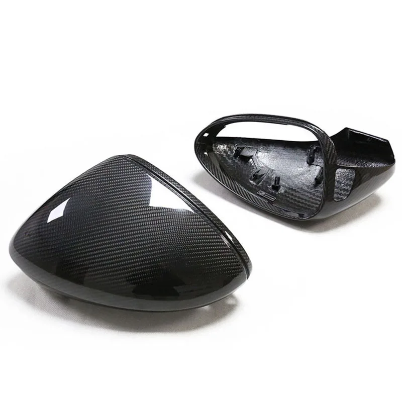 Suitable for Porsche Panamera 971 Dry Carbon Fiber Replacement Housing Rearview Mirror Cover