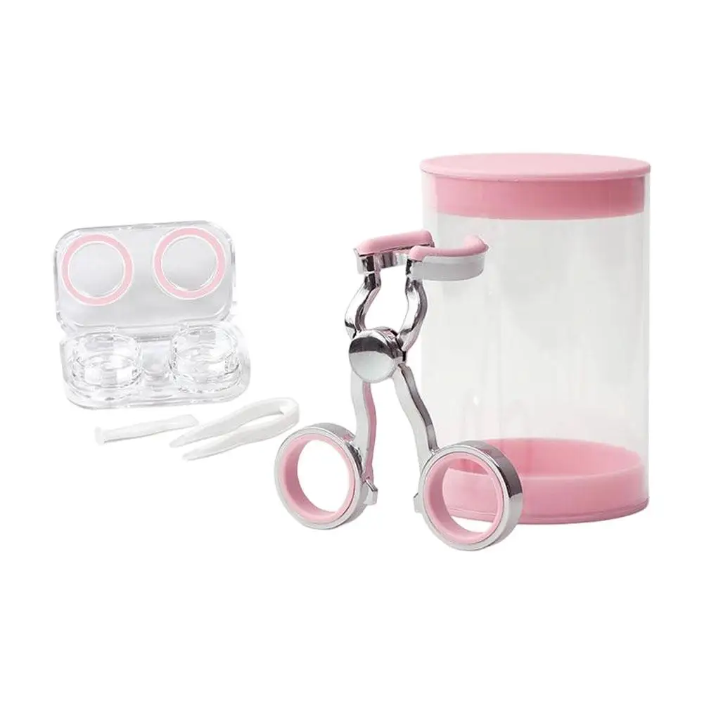 عدسات لاصقة ملونة مع أدوات مساعدة، عدسات لاصقة نقالة الجفن المبتدئة يرتدي أدوات مساعدة للعين